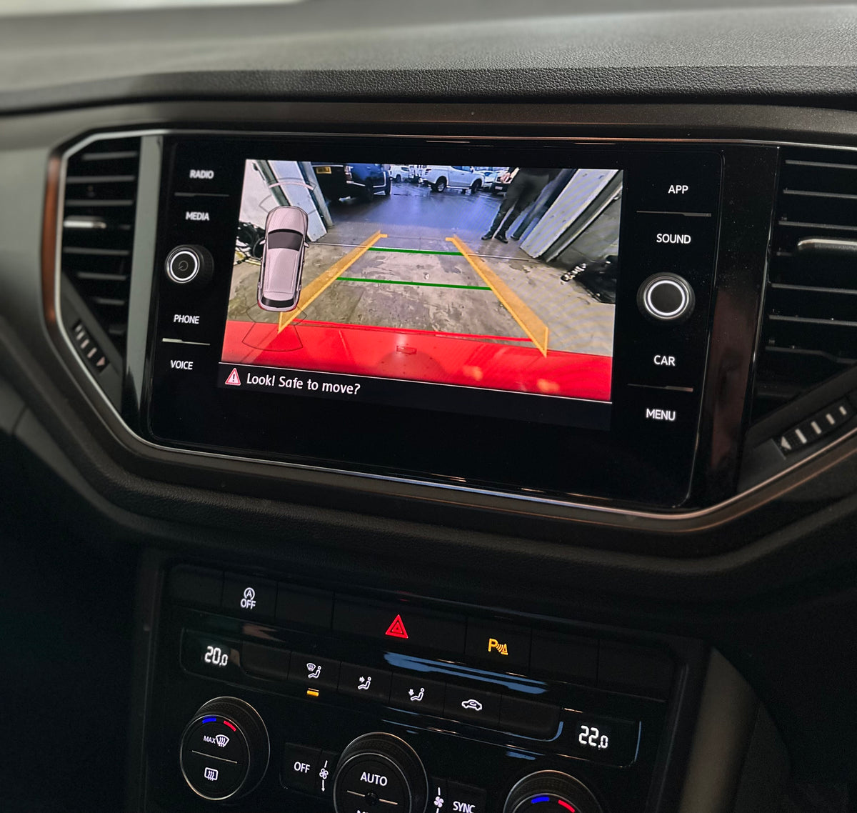 VW T-Roc 2016-2019 Reversing Camera Retrofit – Yorkshire VWAG Retrofits ...