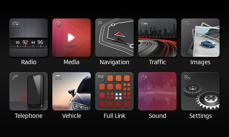 MIB2 GRID MENU UPDATE
